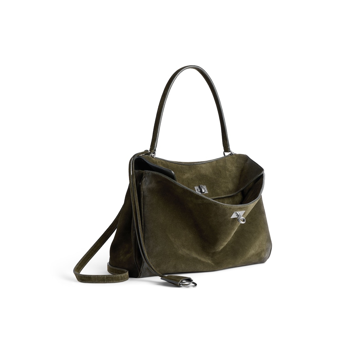 Women's Rodeo Handbag Medium in Khaki - 2