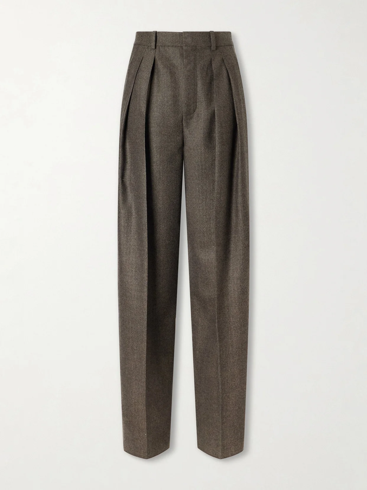 Straight-leg Wool Pants - 1
