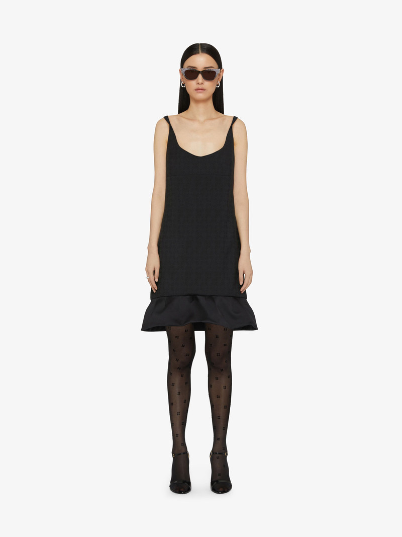 Givenchy DRESS IN MONOGRAM 72 JACQUARD WITH TWISTED STRAPS outlook