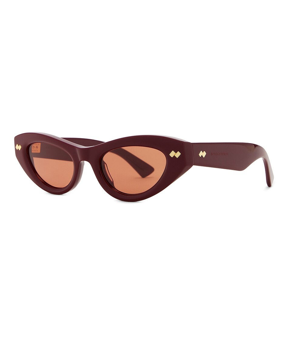 Bold Ribbon Stud Sunglasses - 2