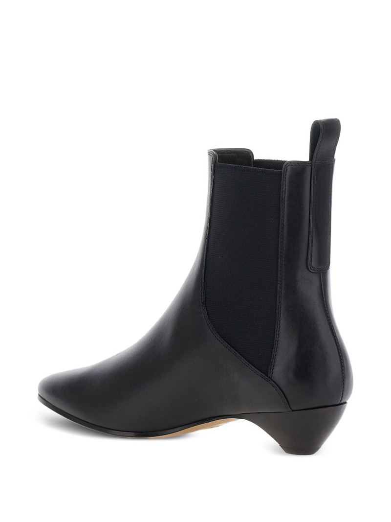 Allegra elasticated-panel pointed-toe boots 3