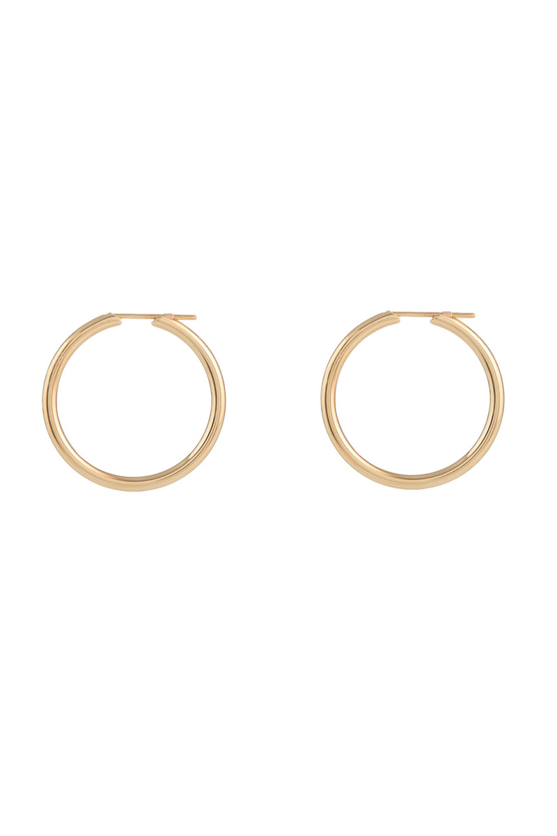 Small Loop Earrings in 18K Yellow Gold 1