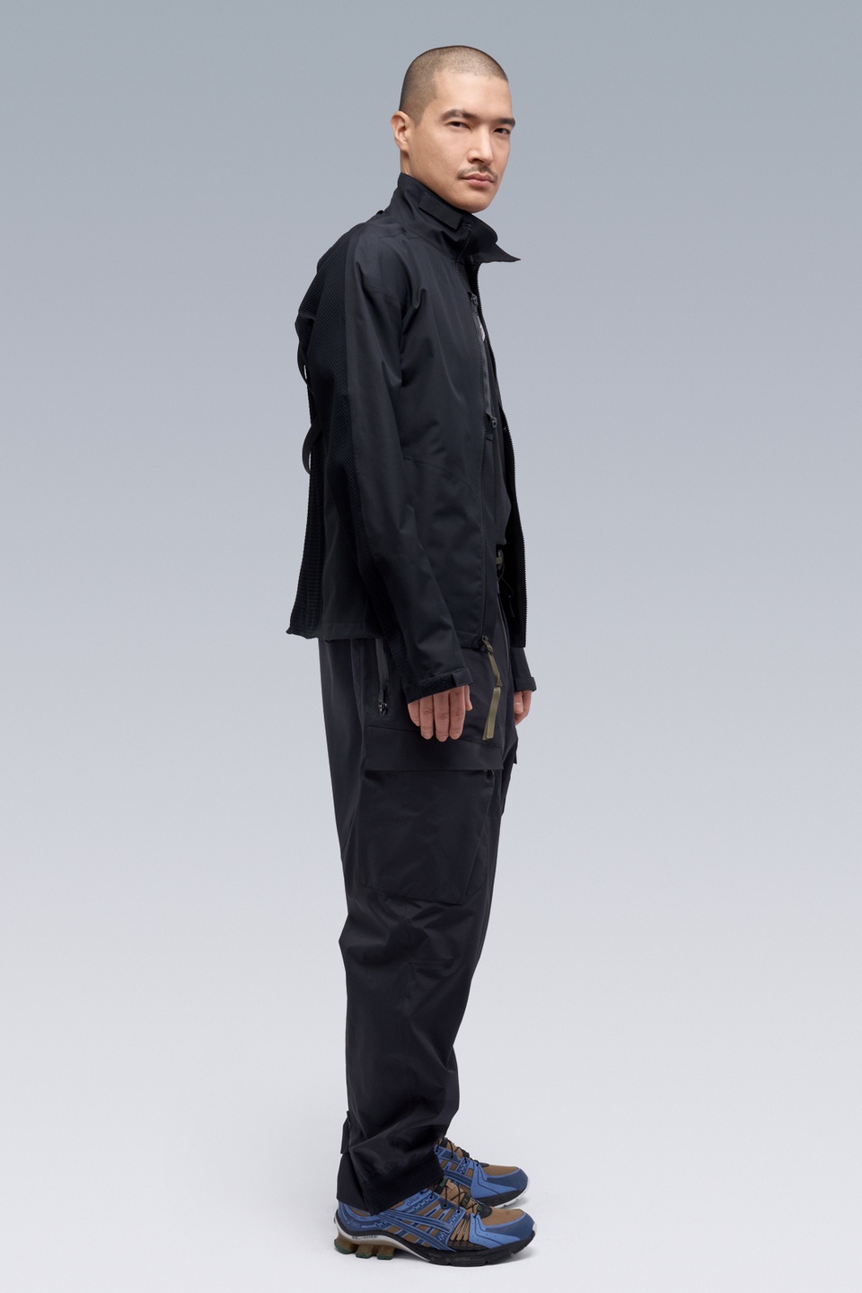 P38-GT 3L Gore-Tex Pro Cargo Pant Black - 4