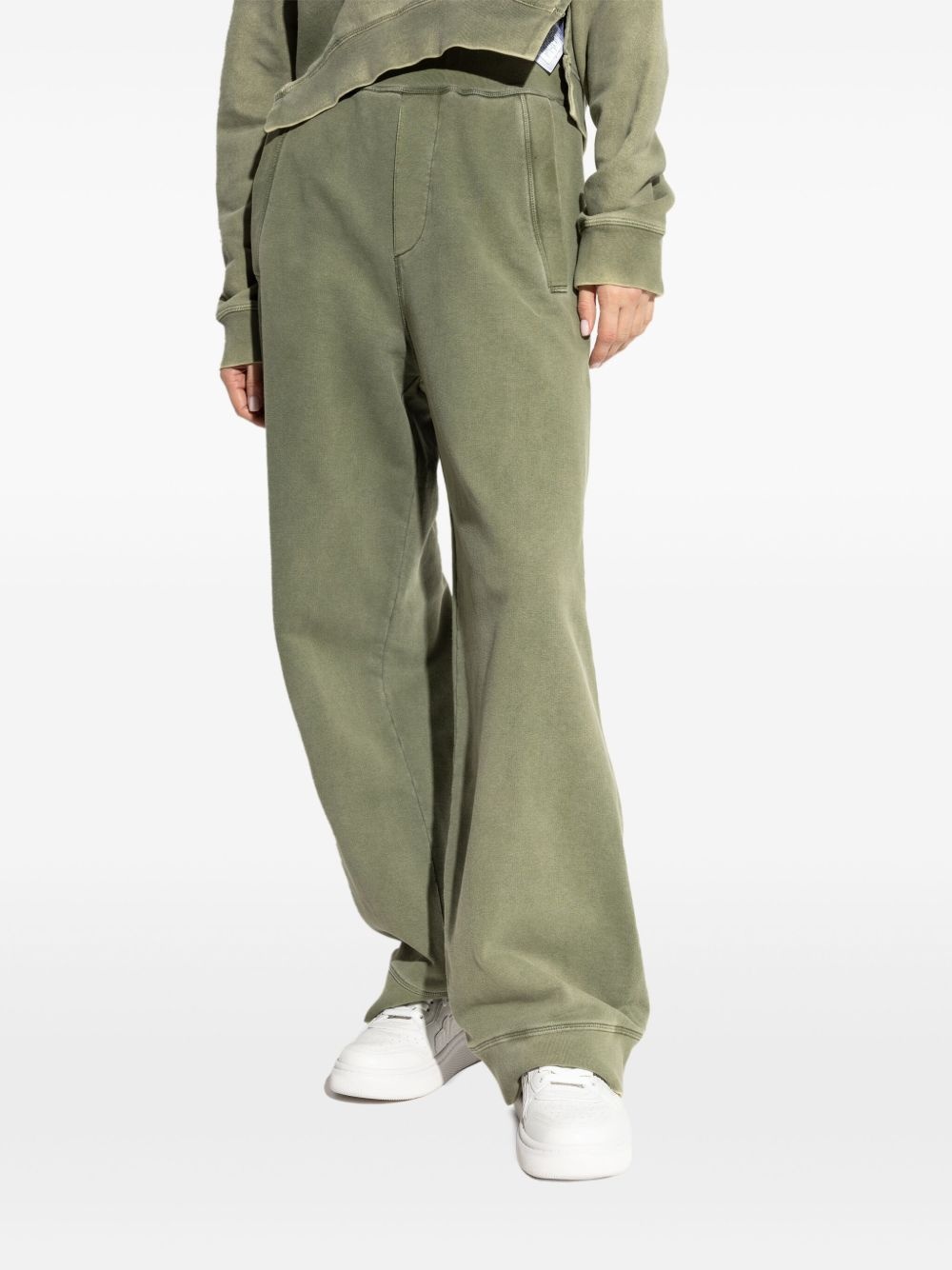 cotton track pants - 3