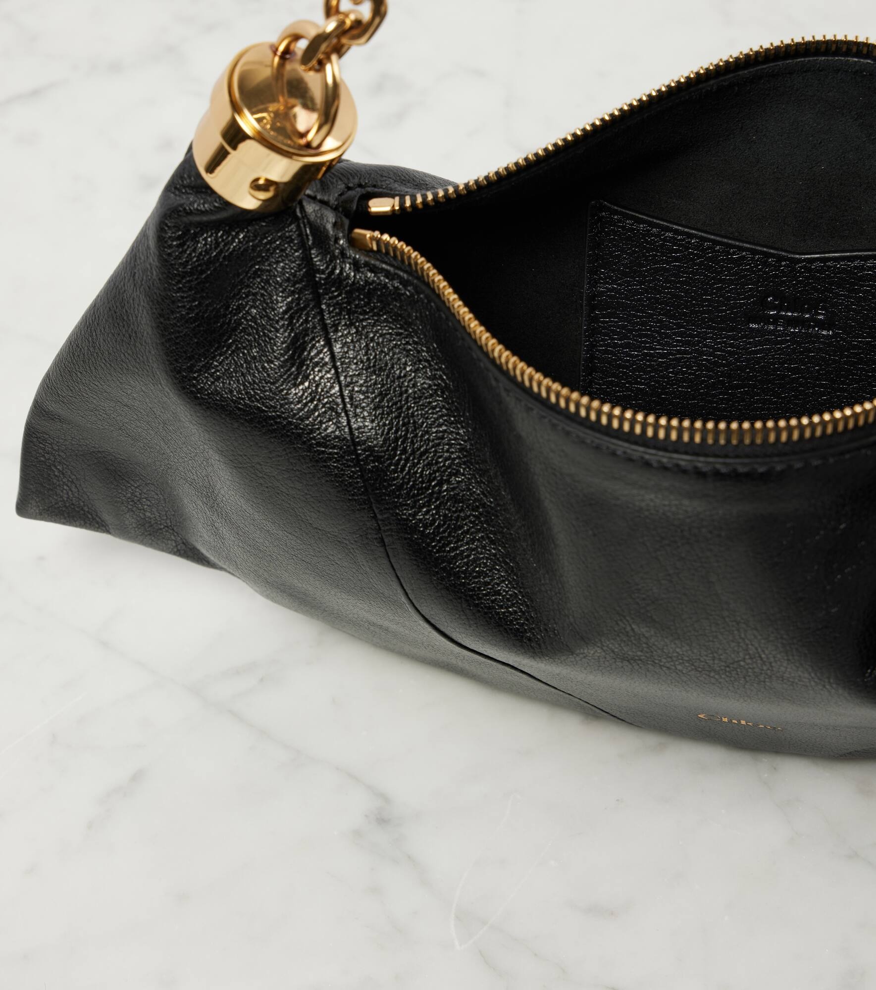 Foulard Small leather shoulder bag - 3