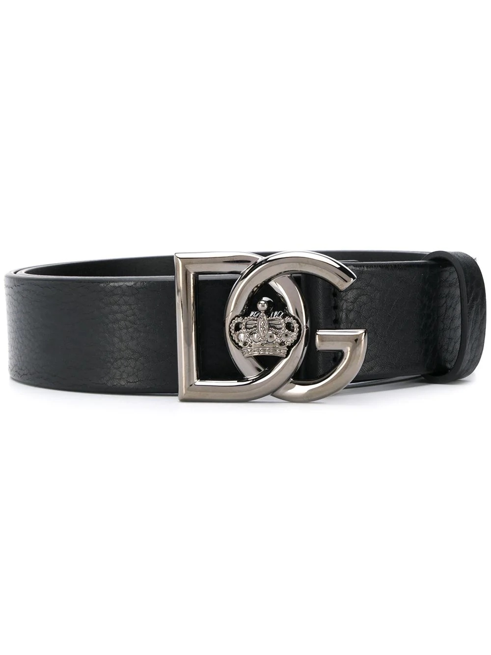 crown logo buckle belt - 1