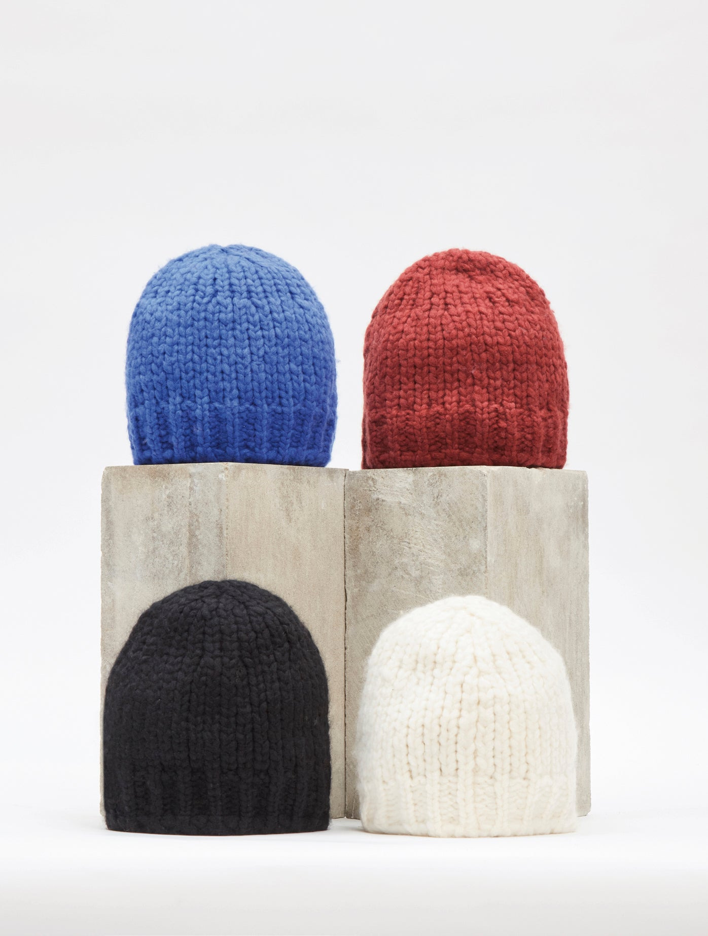 Pacino Knit Hat in Burnt Sienna Welfat Cashmere - 2