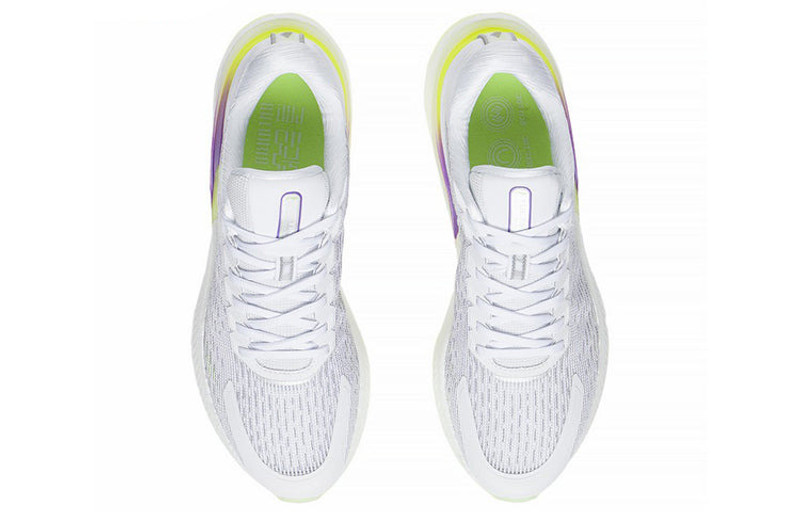 Li-Ning (WMNS) Li-Ning Yueying Element 2 'Grey Light Yellow' ARHS018-1 outlook