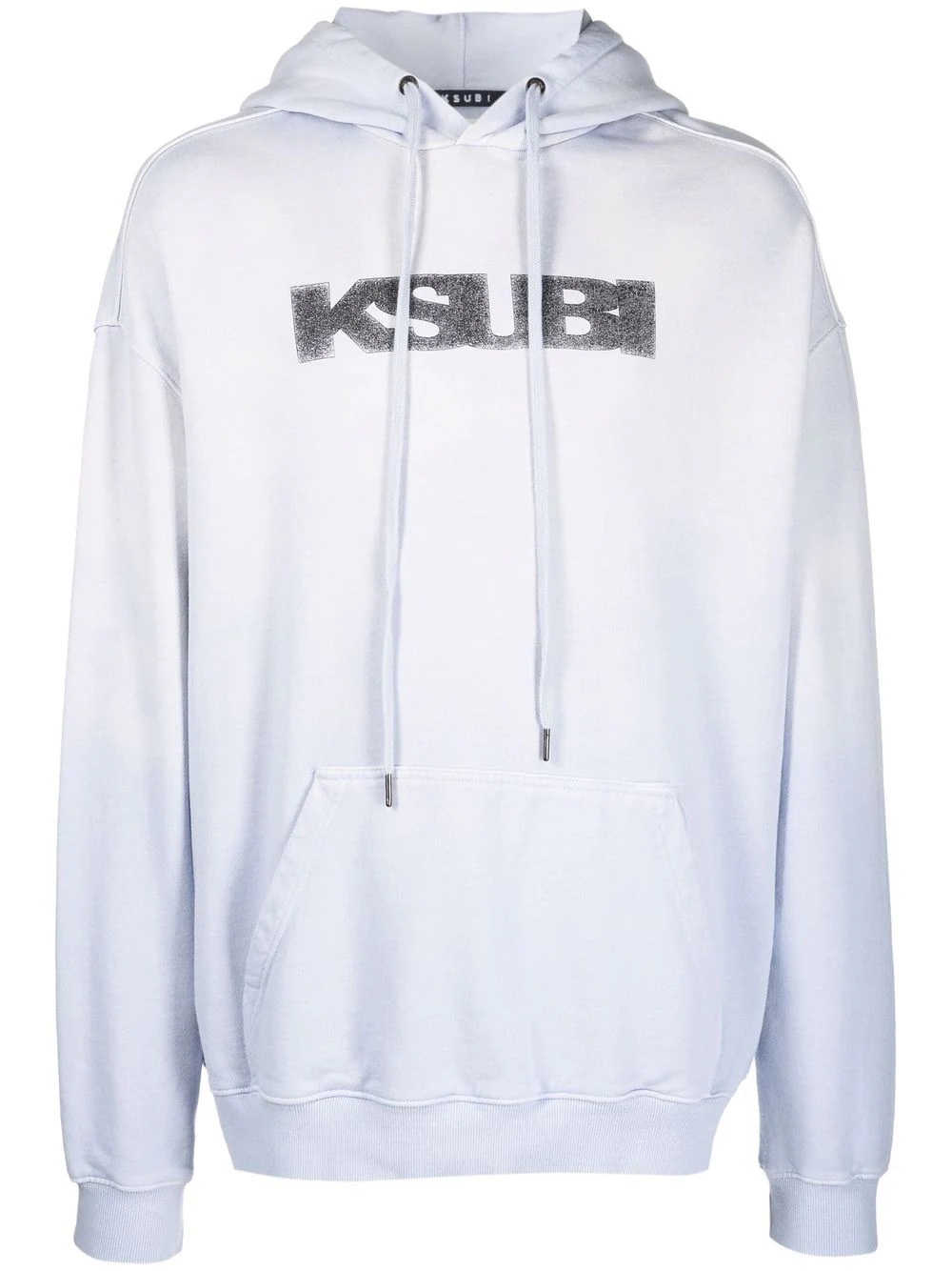 logo-print pullover hoodie - 1