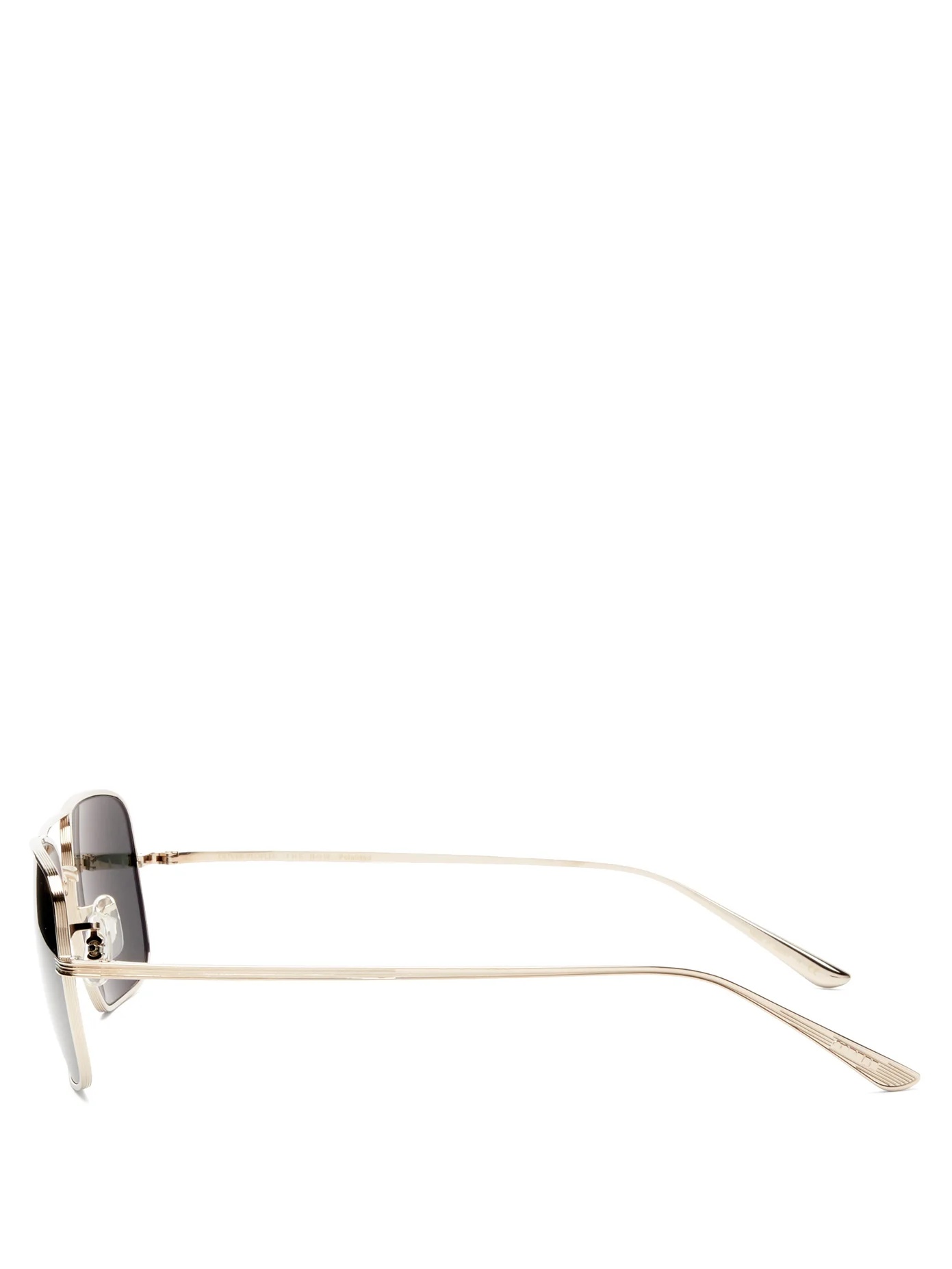 X Oliver Peoples Victory LA square sunglasses - 4