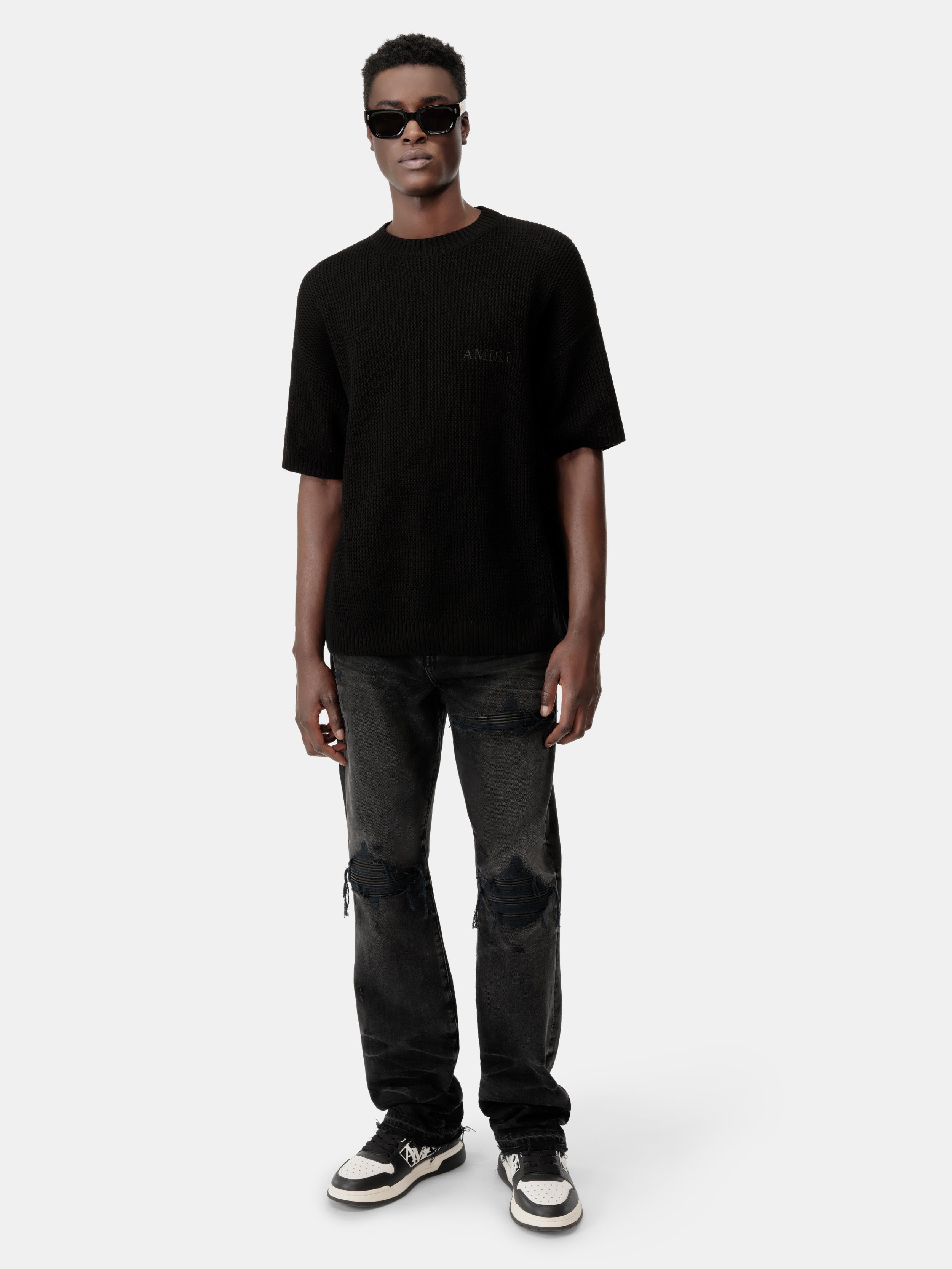 LEATHER STRAIGHT MX1 JEAN - 3