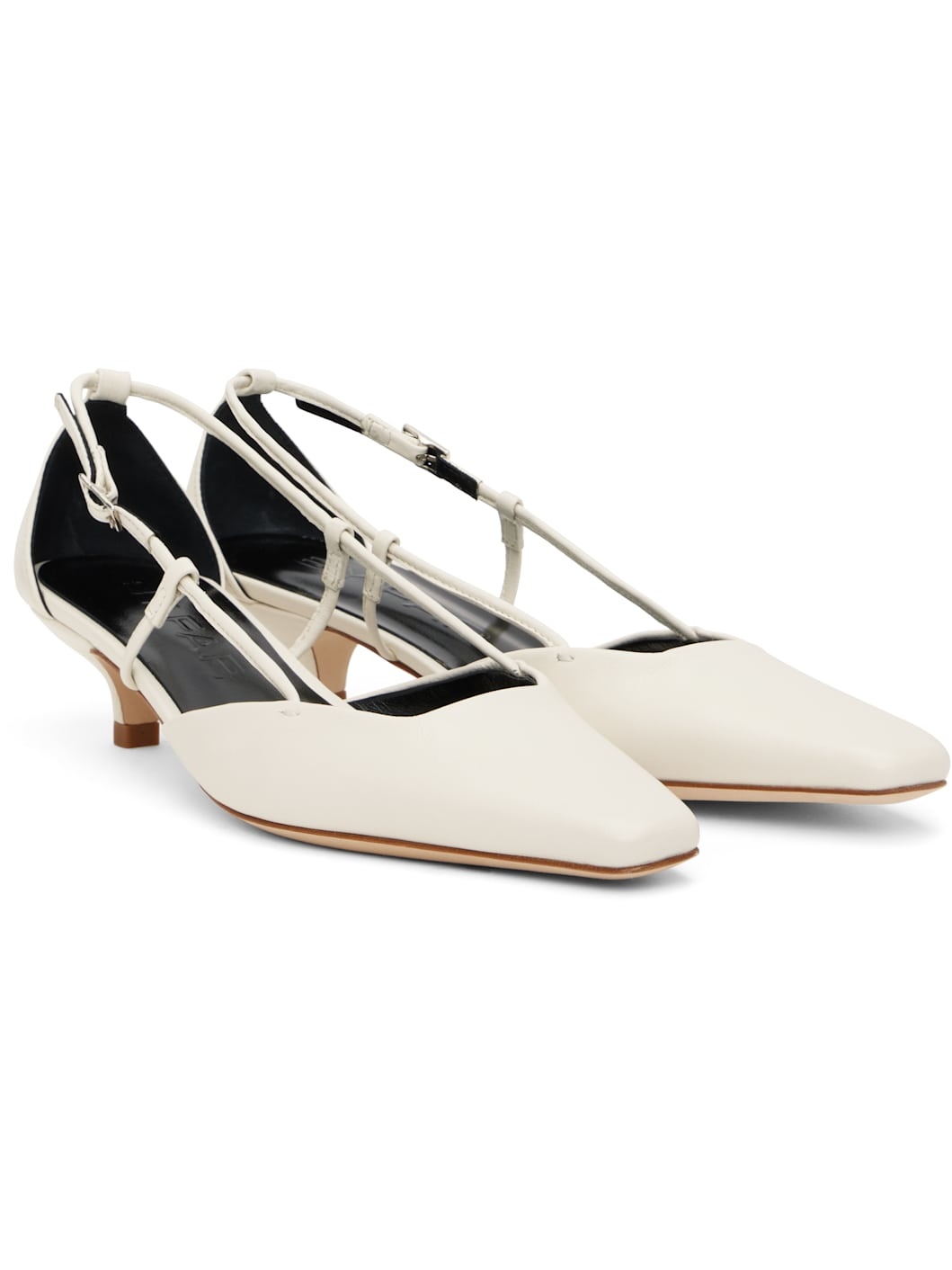 White Francine Heels - 4