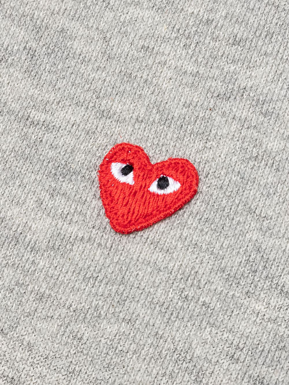 heart-embroidered zip-up sweatshirts - 4