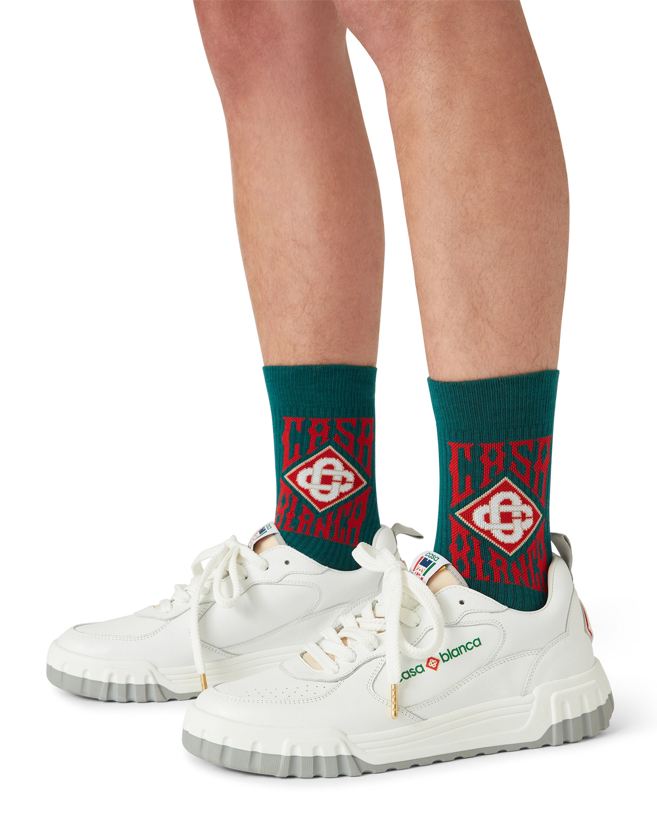 Gothic Logo Socks | Casablanca Paris - 3