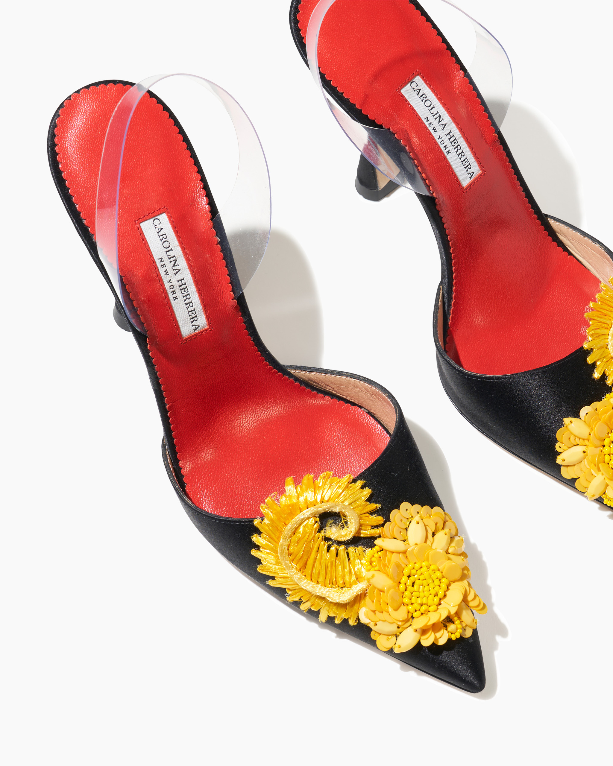 Embellished Kitten Heel Mule - 5