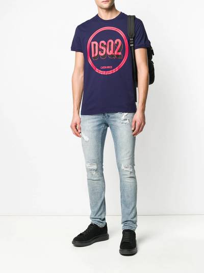 DSQUARED2 logo print T-shirt outlook