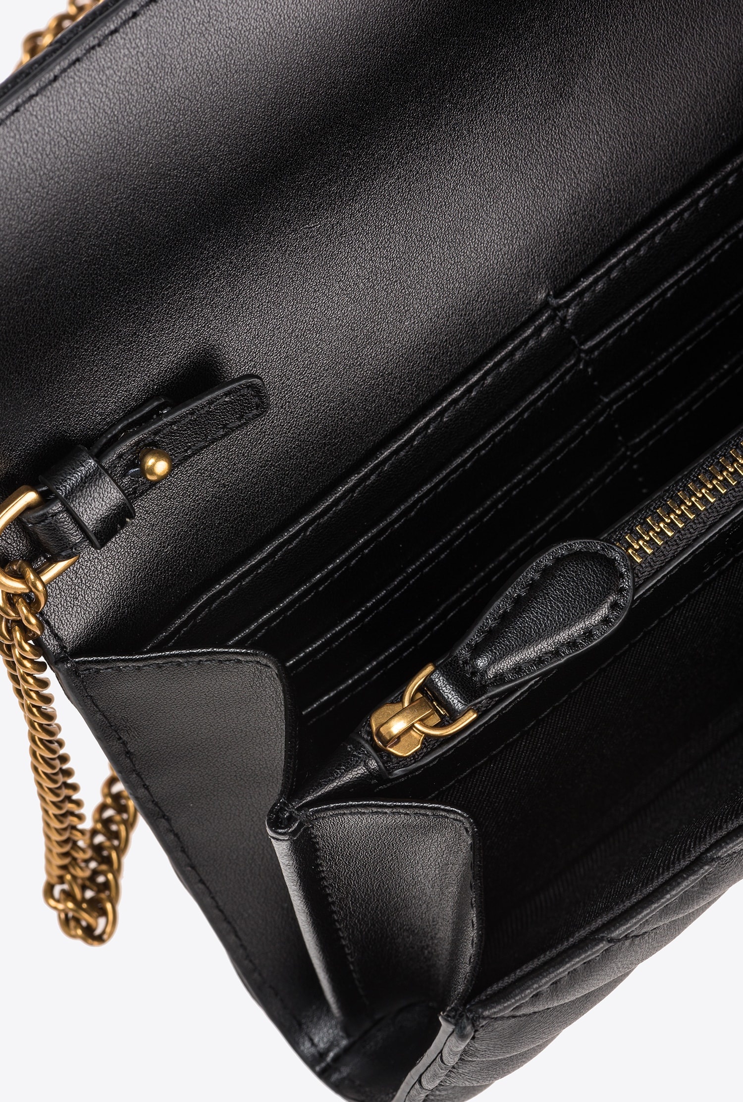 Pinko★ウォレット Love Bag ワン ウォレット シェブロン Love Bag One Wallet Chevron PINKO → Shop Online