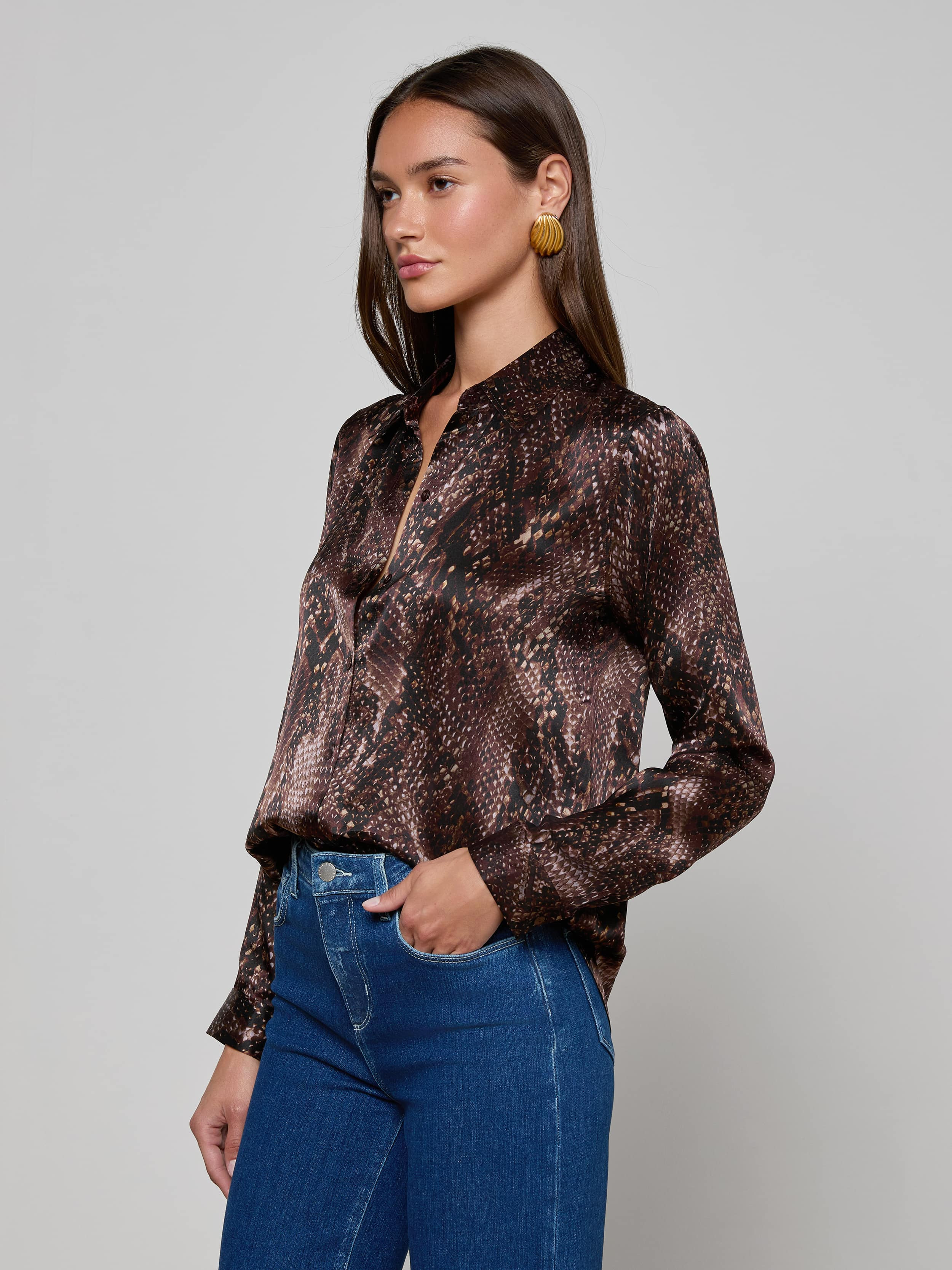 Tyler Silk Blouse - 3