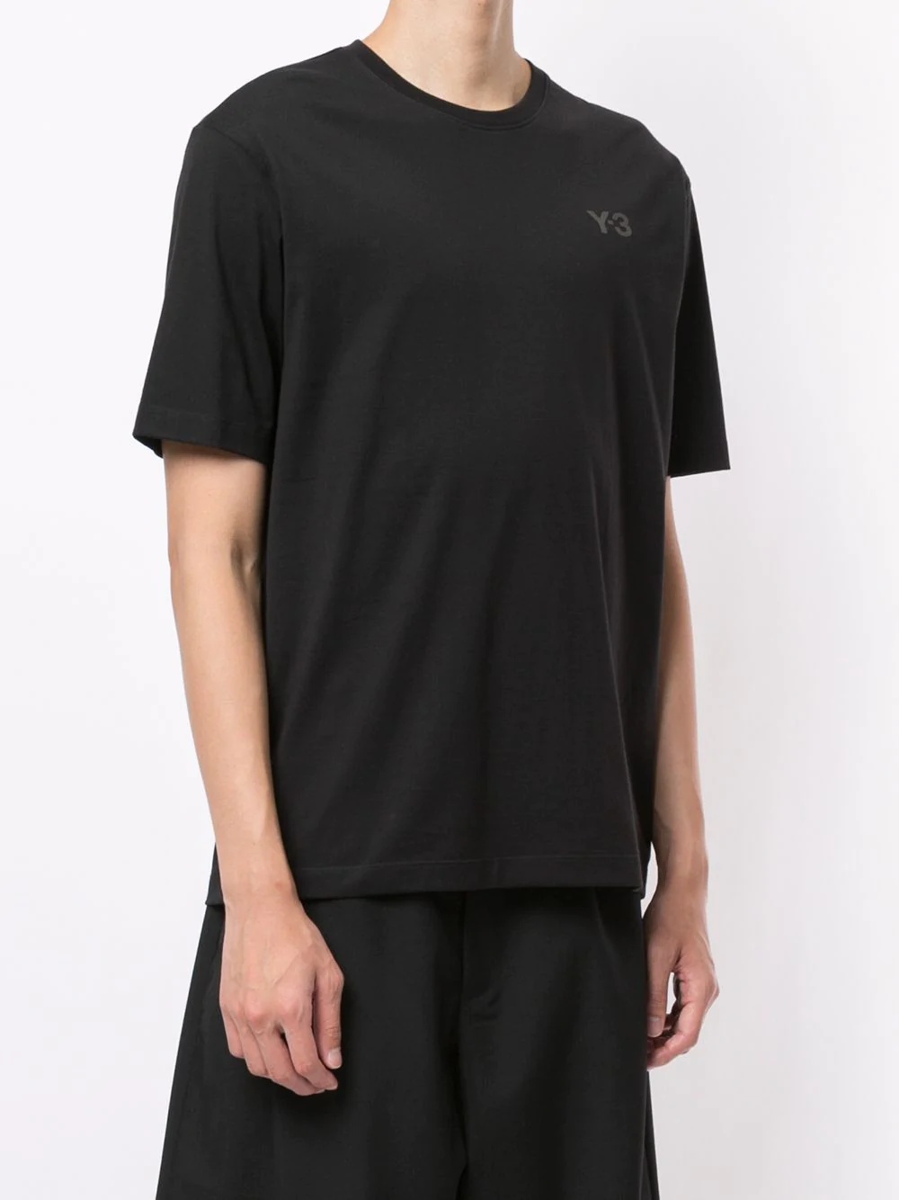 plain logo T-shirt - 3