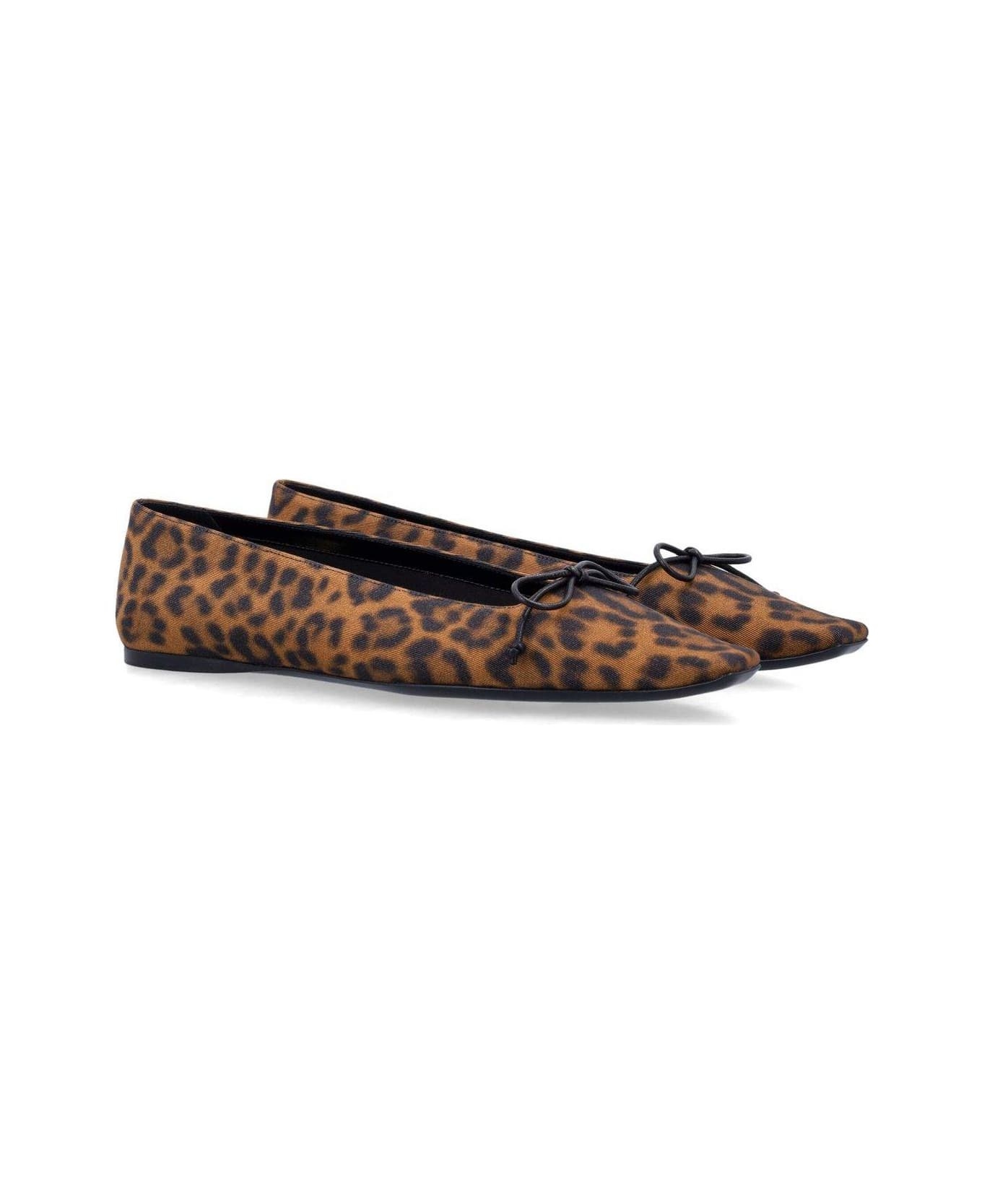 Poppy Square Toe Ballerinas - 3