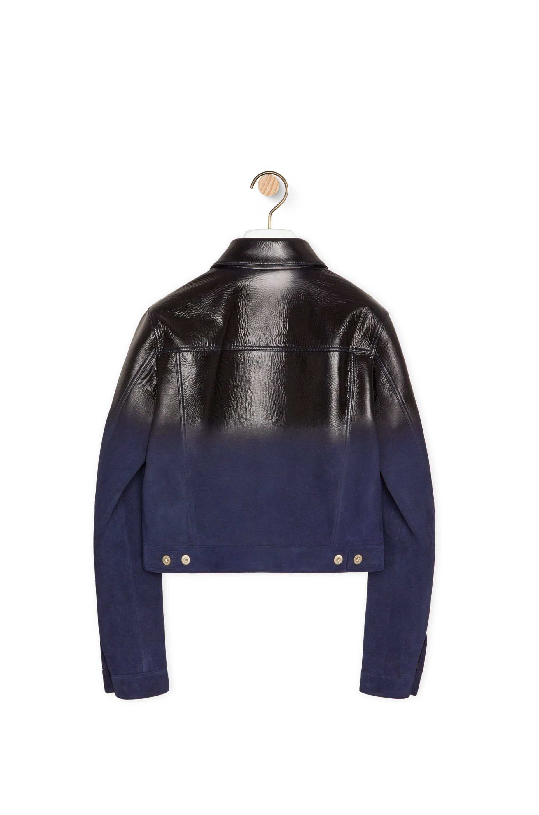 Trucker jacket in nappa lambskin - 2