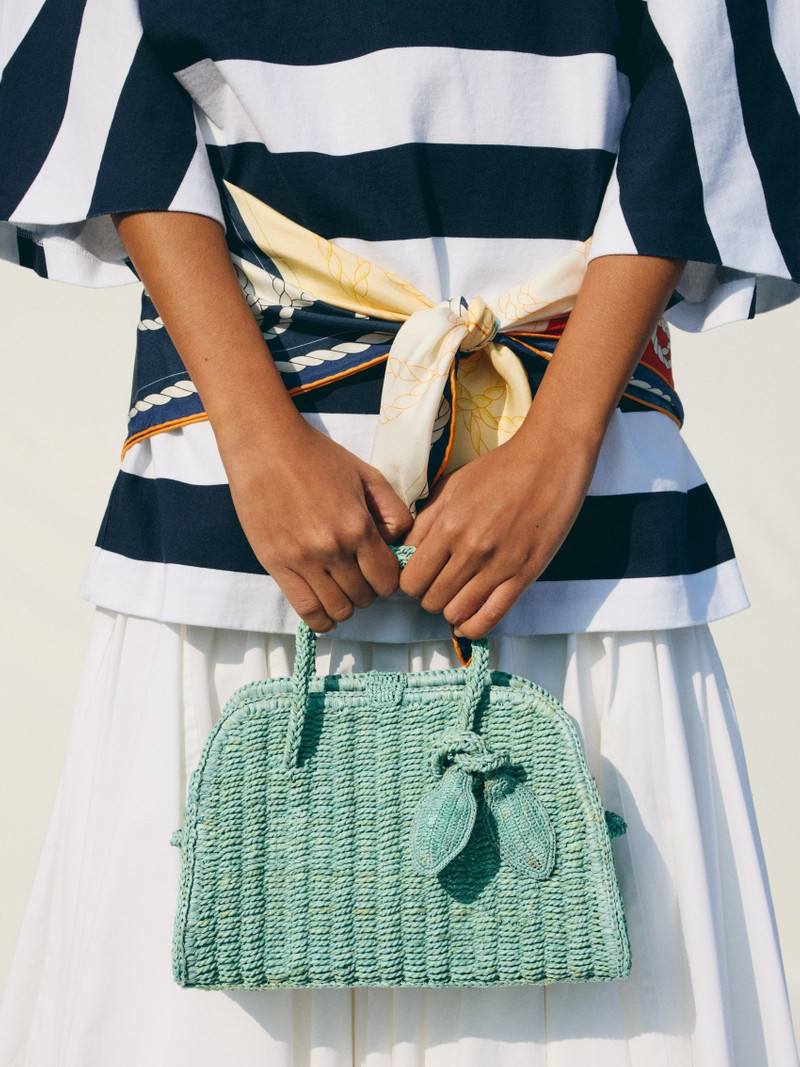 JACQUEMUS The small raffia Turismo outlook