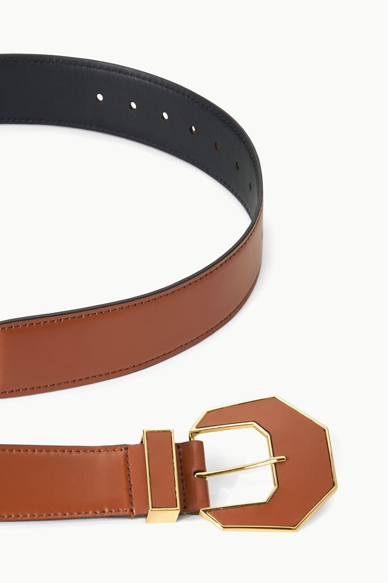 STAUD STAUD INLAY BUCKLE BELT - 38MM TAN outlook
