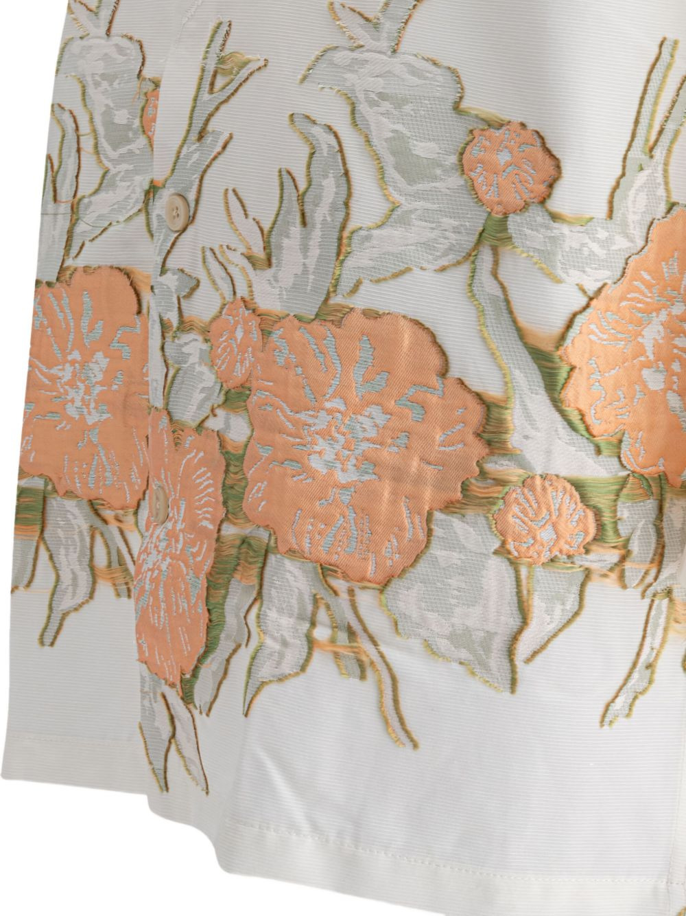 Freddy floral-embroidered short-sleeve shirt - 3