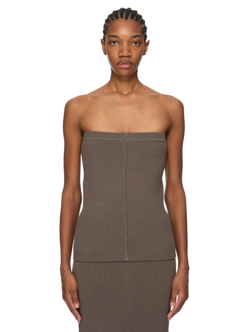 knitted tube top 1
