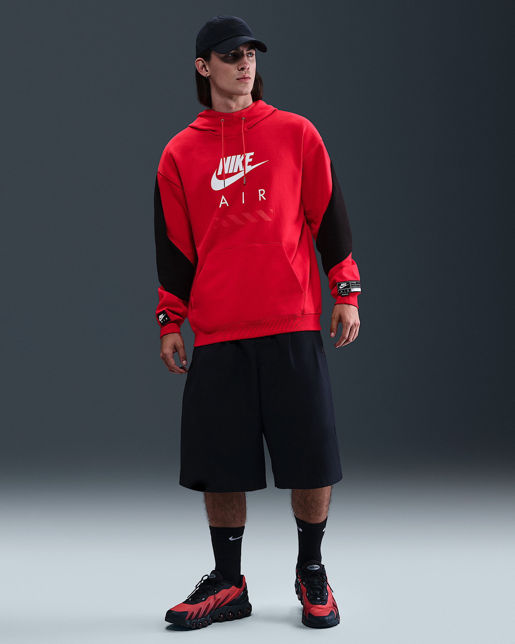 Nike Air Men's Fleece Pullover Hoodie - 4