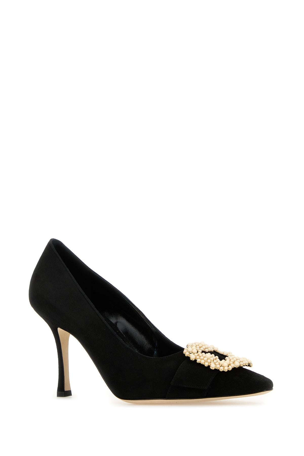 Black suede Giboa pumps - 2