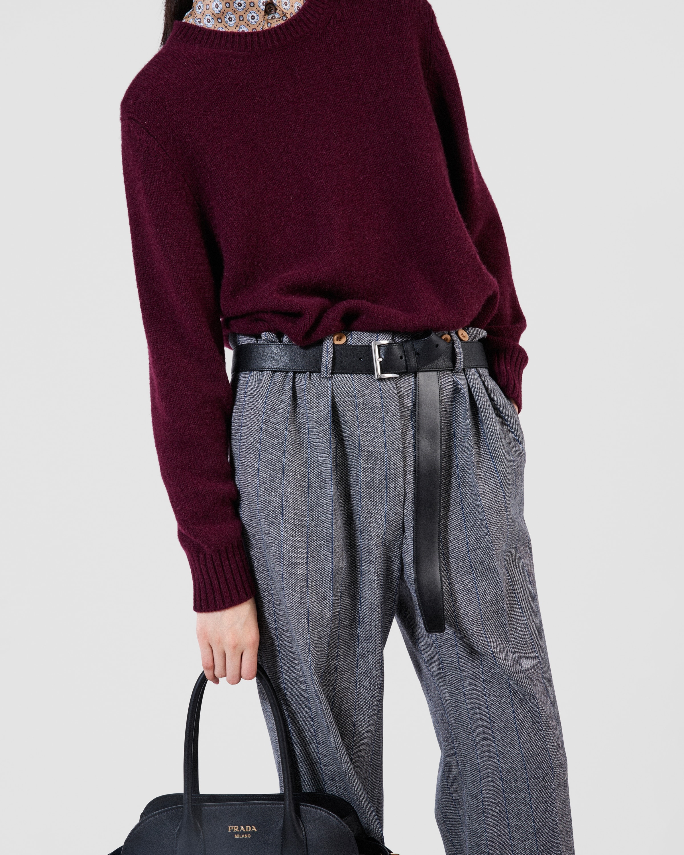 Wool and cashmere crew-neck sweater - 4