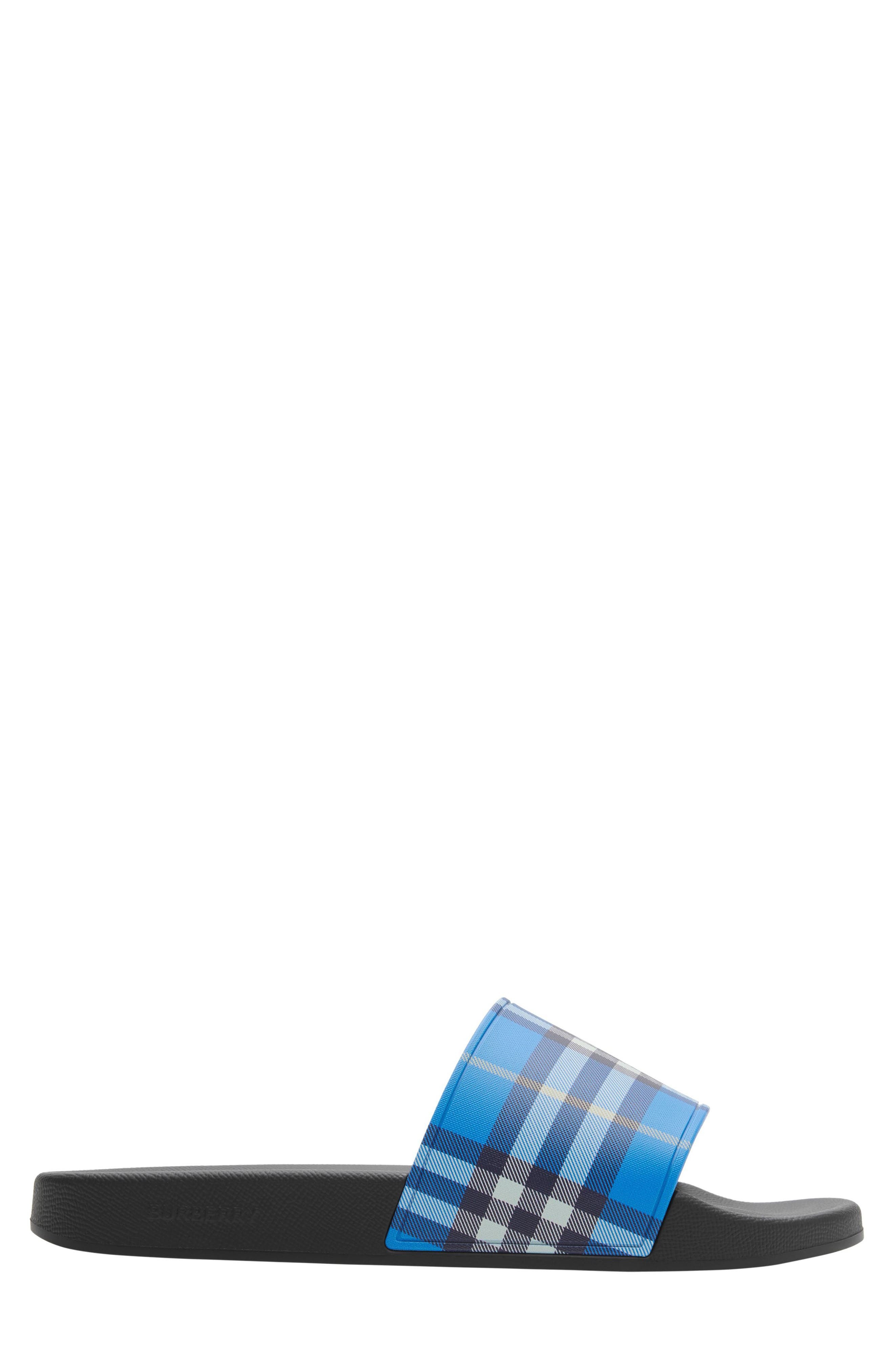 burberry Check Sport Slide in Hyacinth at Nordstrom - 1