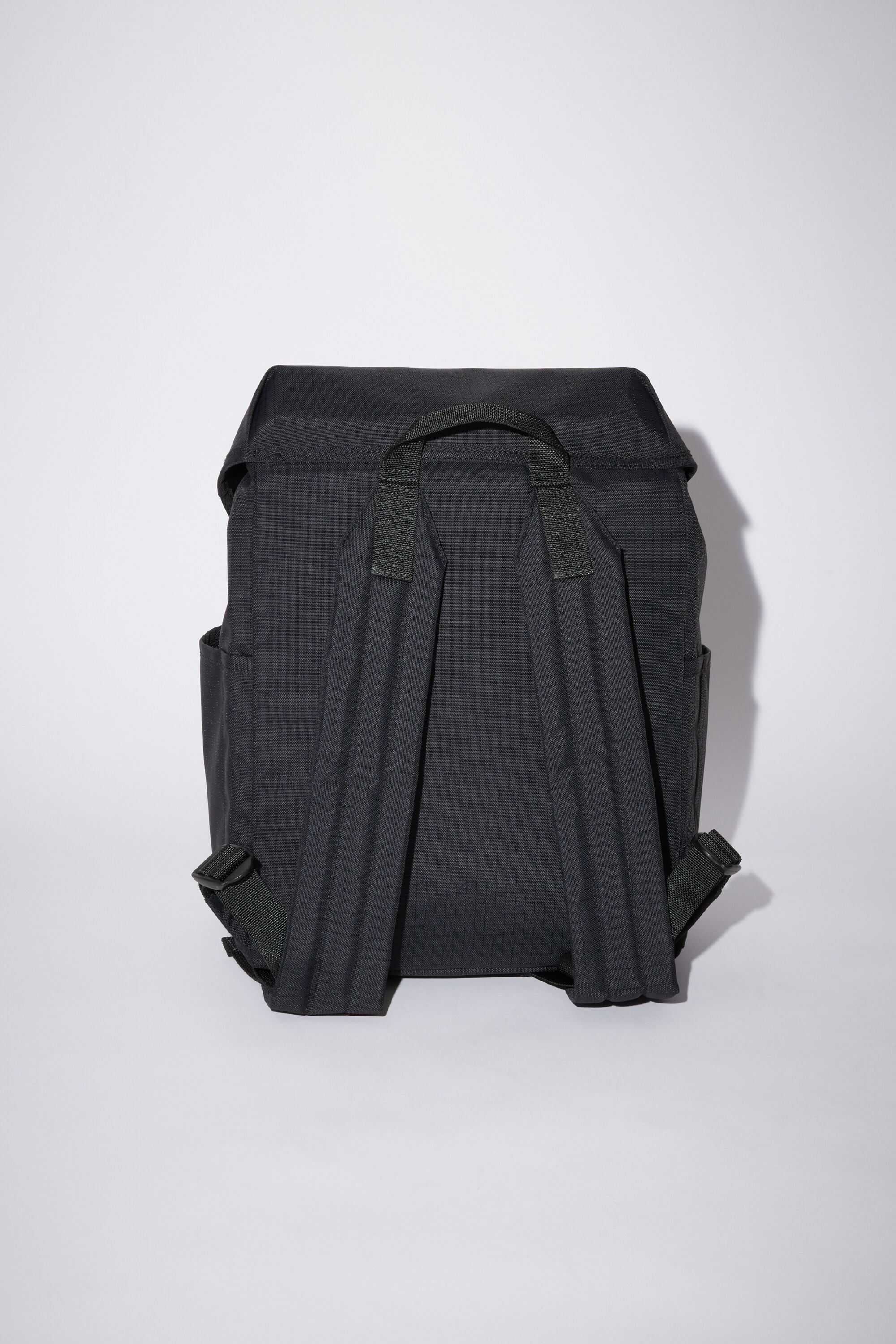 Ripstop nylon backpack - Black - 4