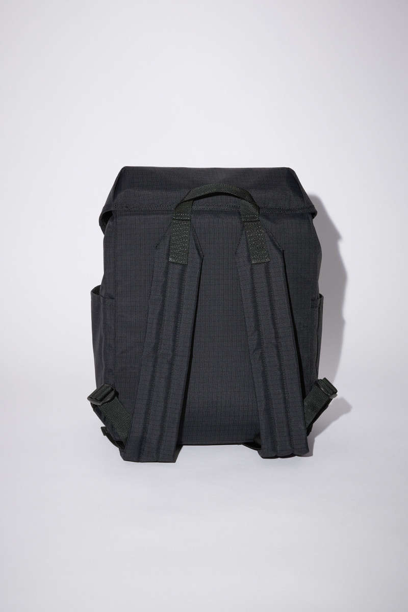 Ripstop nylon backpack - Black 4