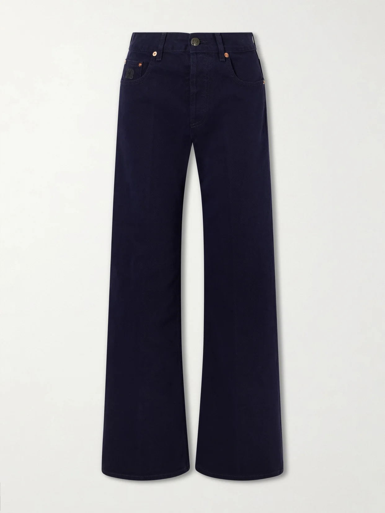 Clapotis Maline Mid-rise Wide-leg Jeans - 1