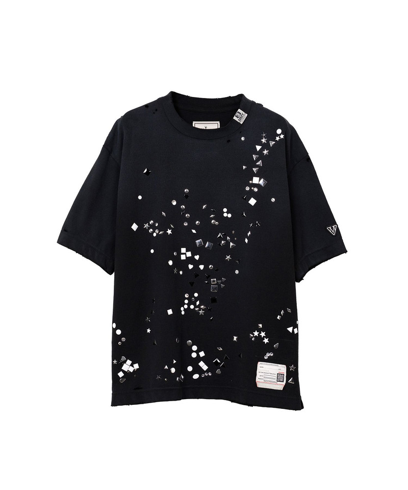 Embellished Distressed T-Shirt 24