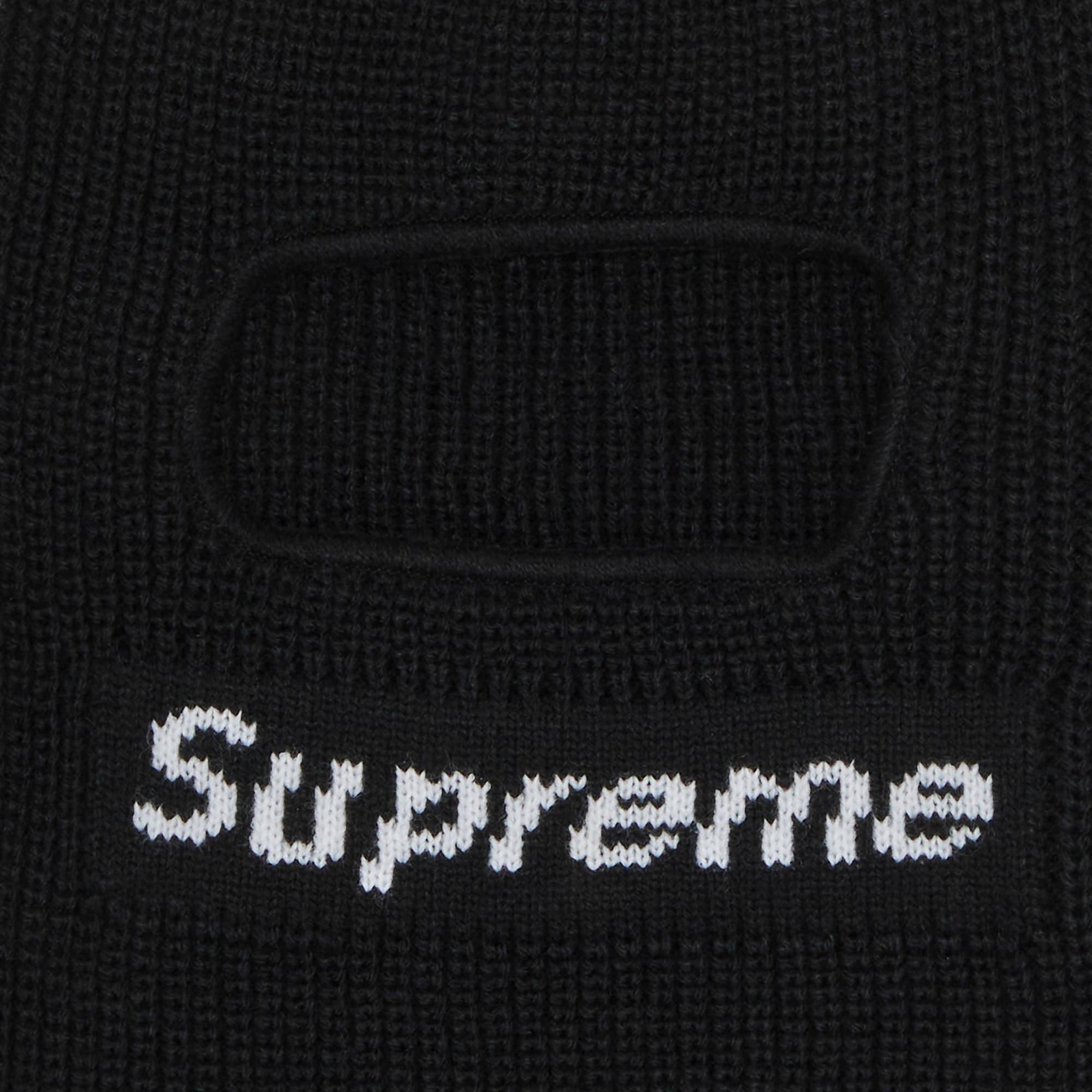 Supreme x New Era Box Logo Balaclava 'Black' - 3