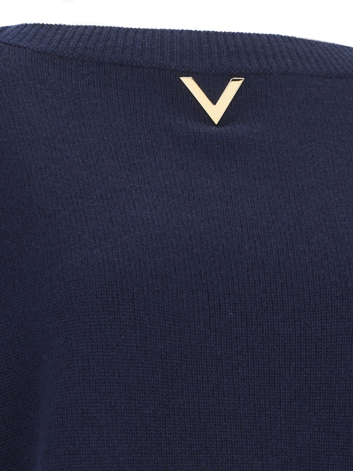 "V DETAIL" LOGO SWEATER - 3