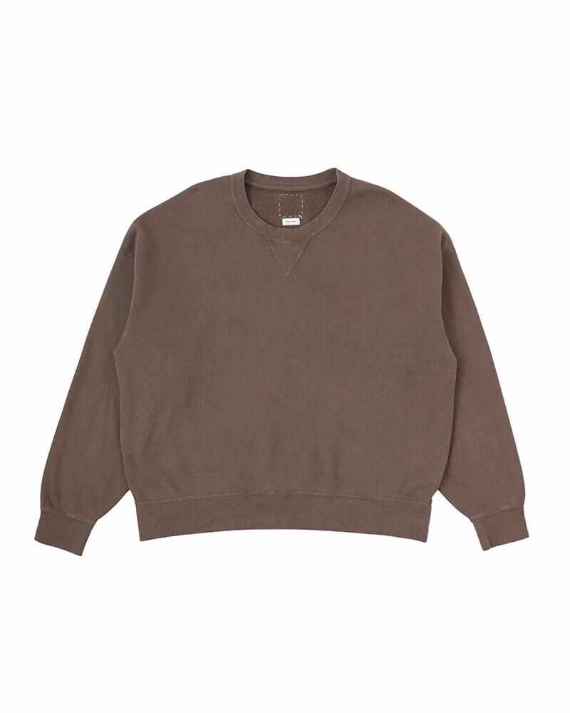 AMPLUS SB SWEAT L/S DMGD (U.D.) PURPLE - 1