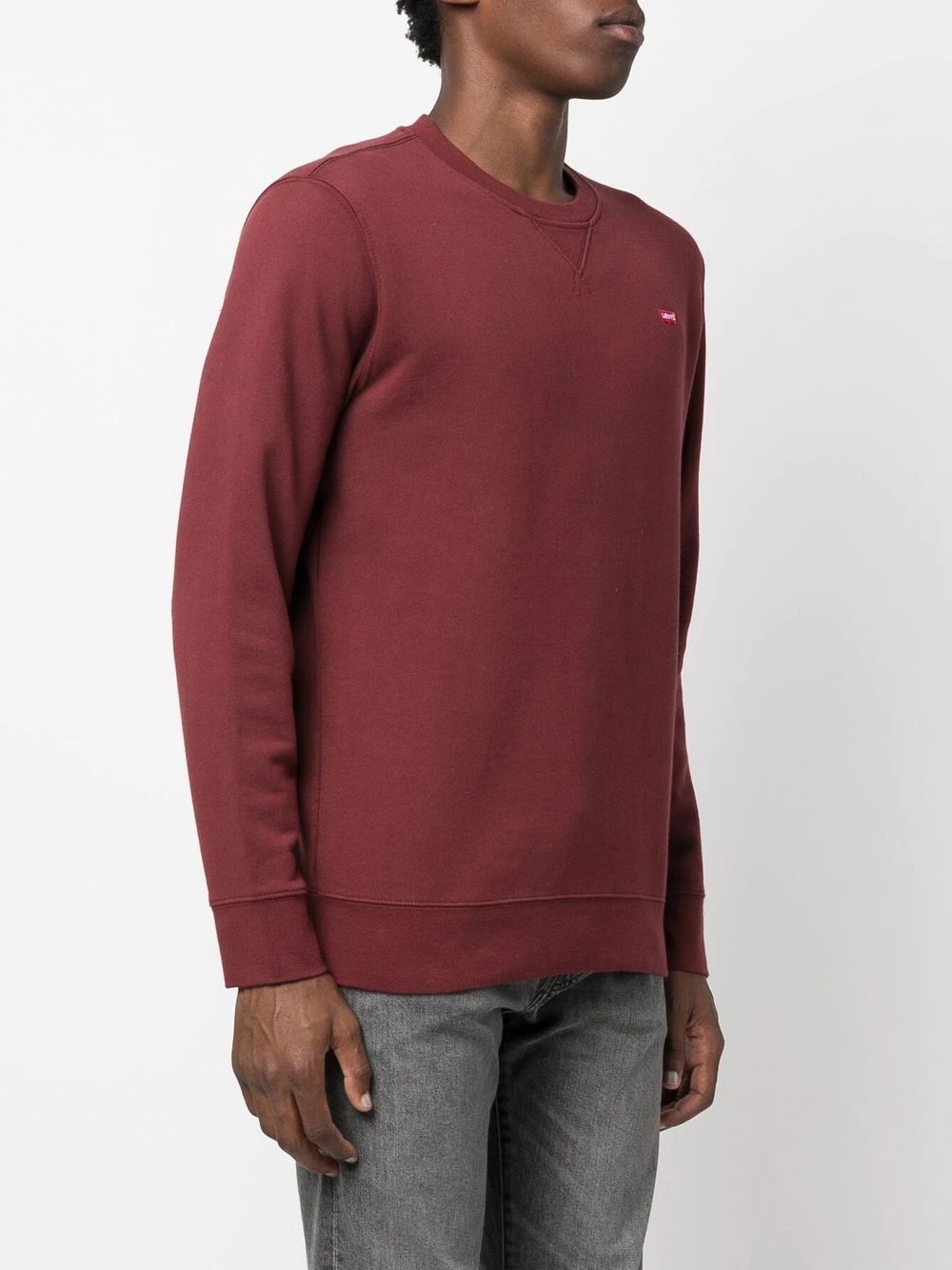 cotton crew-neck sweatshirt - 3