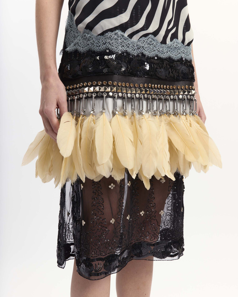 BENEDETTA MIDI DRESS IN PRINTED CHIFFON 5