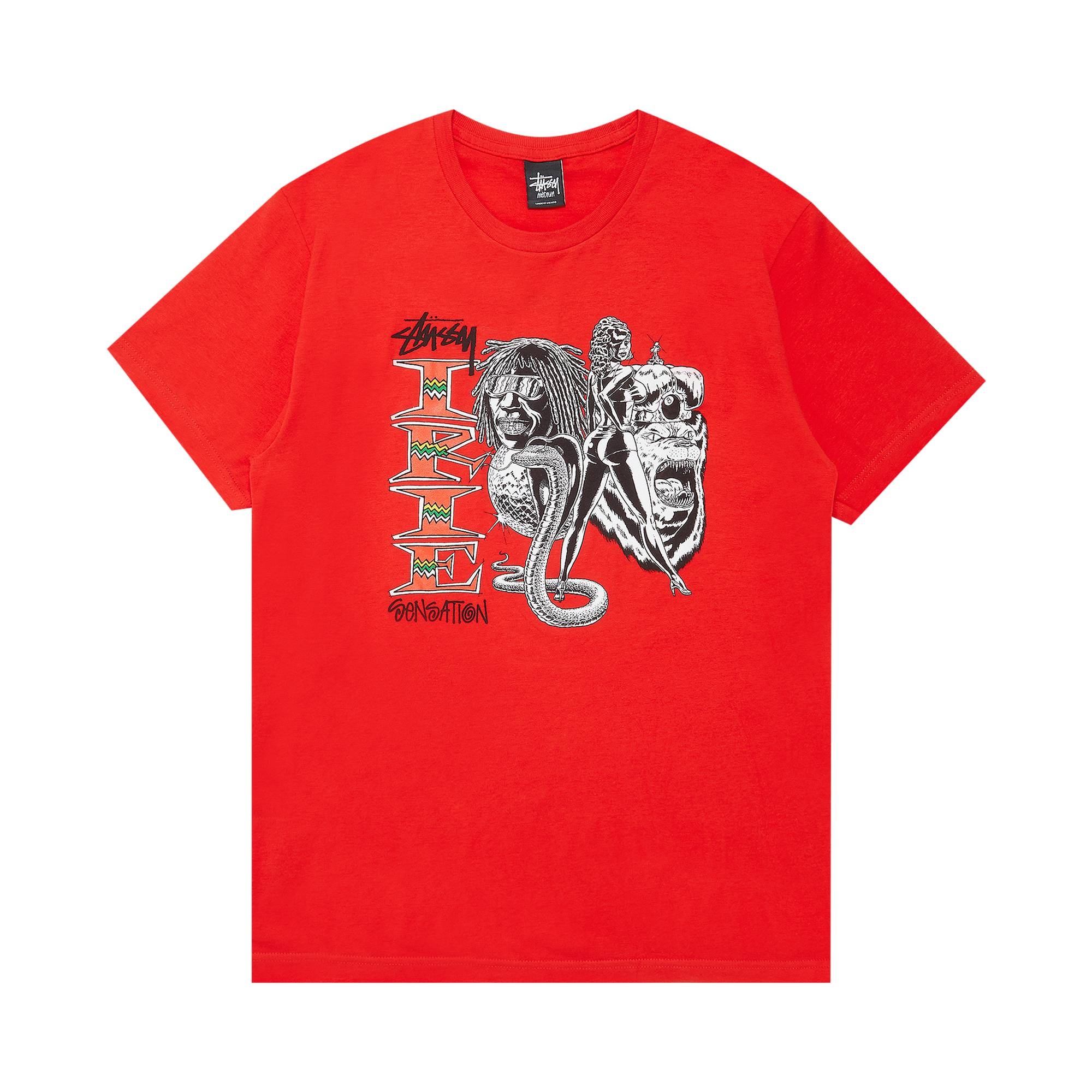 Stussy Irie Sensation Tee 'Red' - 1