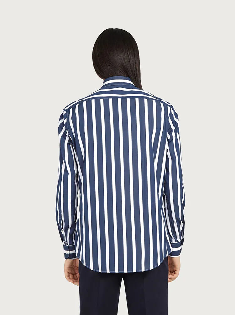 STRIPED SPORTY SHIRT - 4