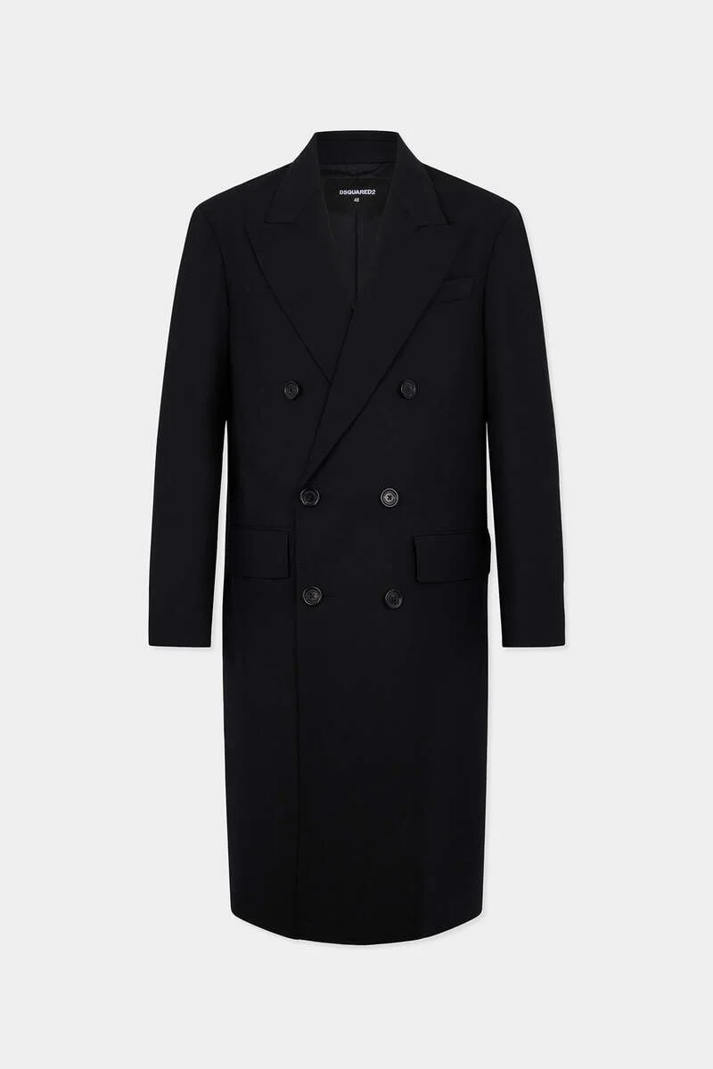TAILORED DOUBLE BREASTED COAT - 1