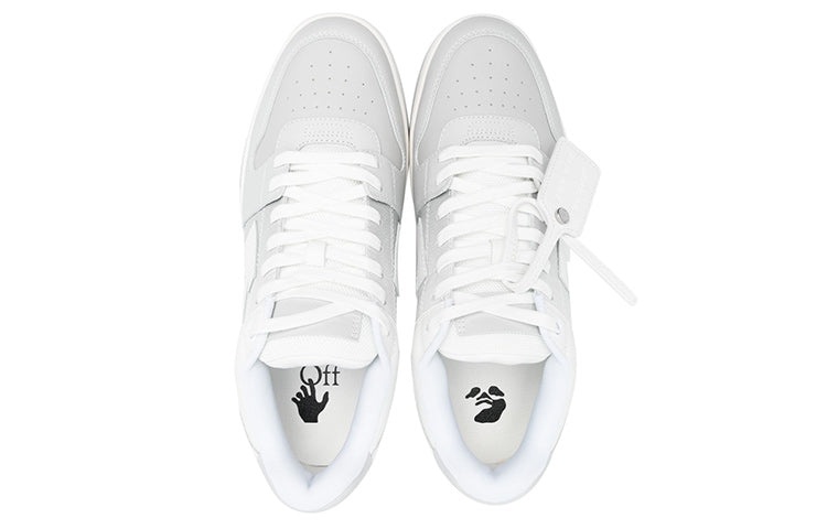 Off-White Out Of Office Low-Top Sneaker 'White Grey' OMIA189S23LEA0020501 - 3