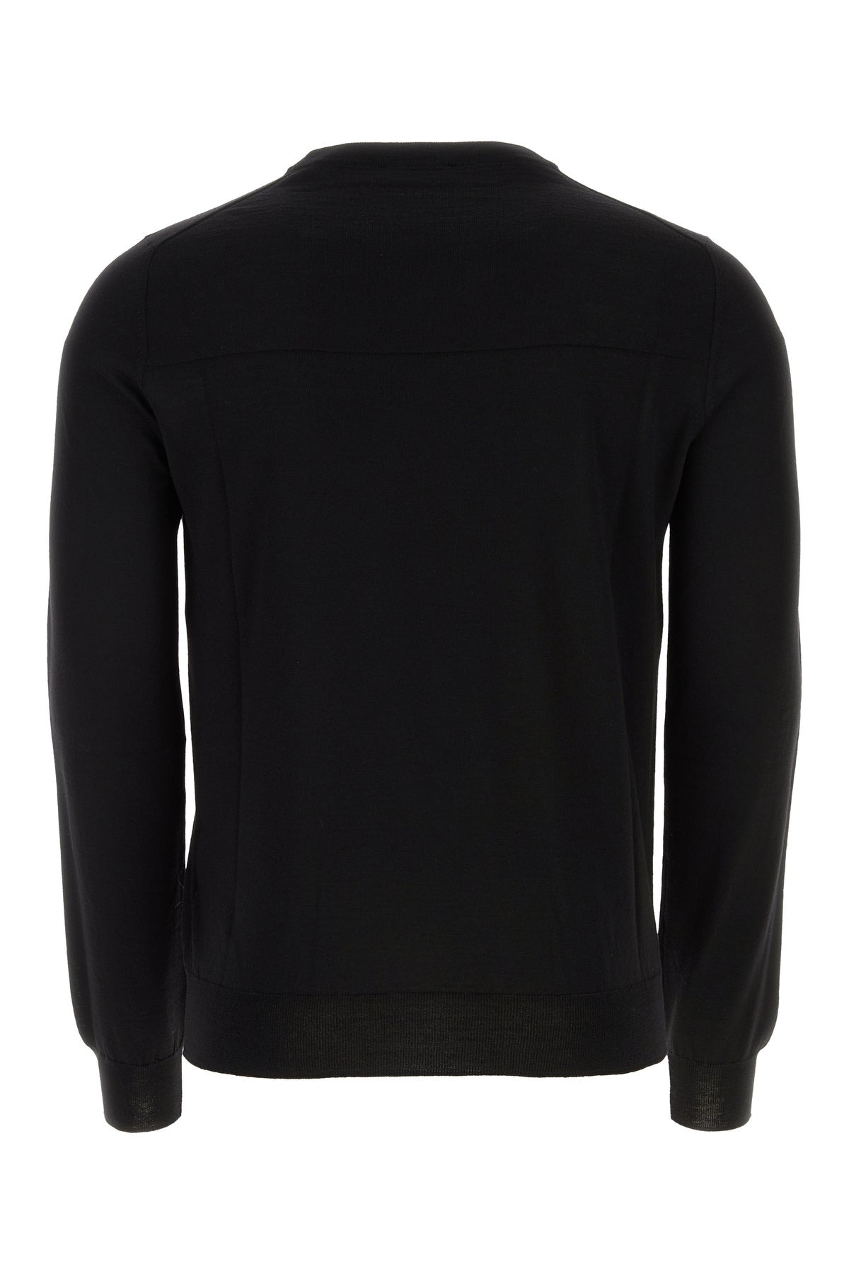 Black wool sweater - 2