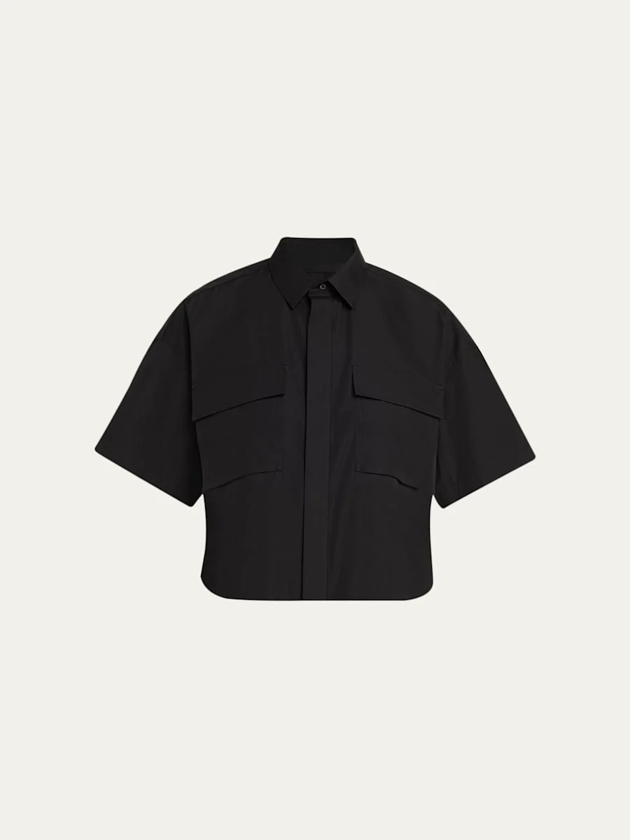 Cotton Poplin Shirt - 1