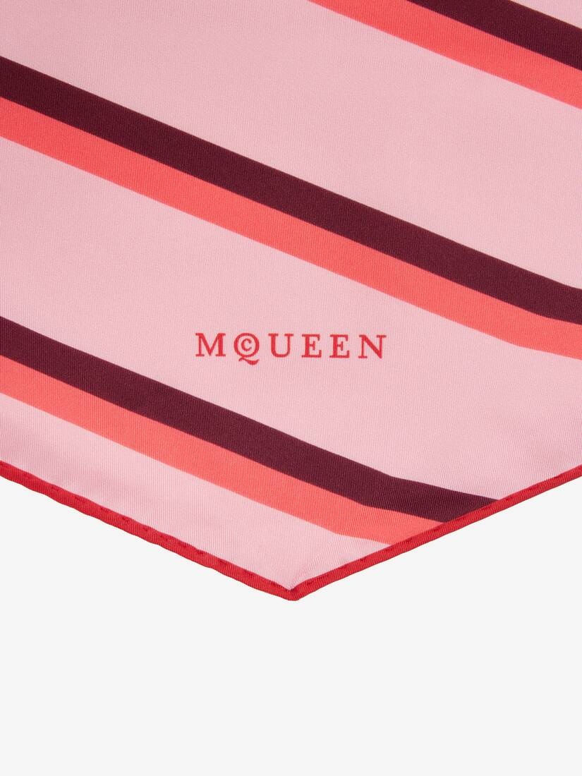 College Stripe Losange Scarf - 3