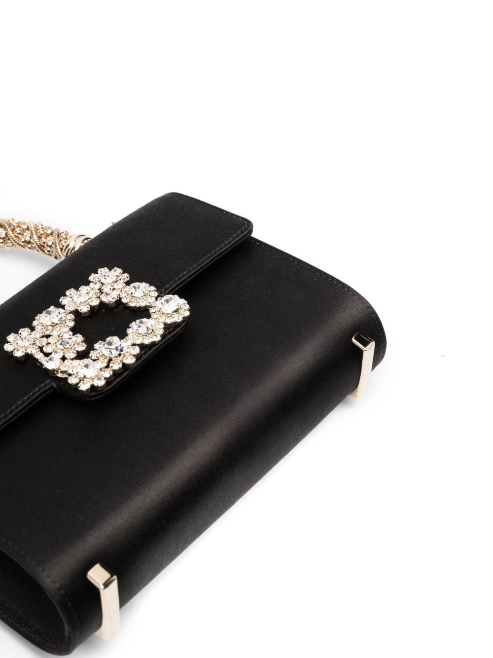 crystal flower crossbody bag - 4